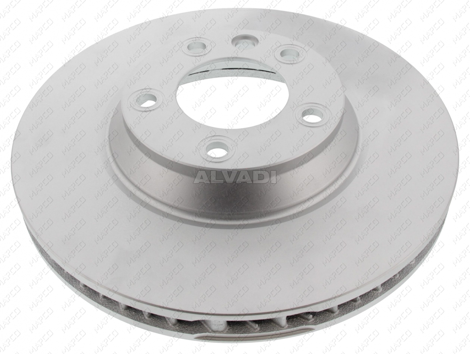 1 Brake Disc of Holes 5 internally ventilated front right side febi bilstein 26653 Brake Disc No