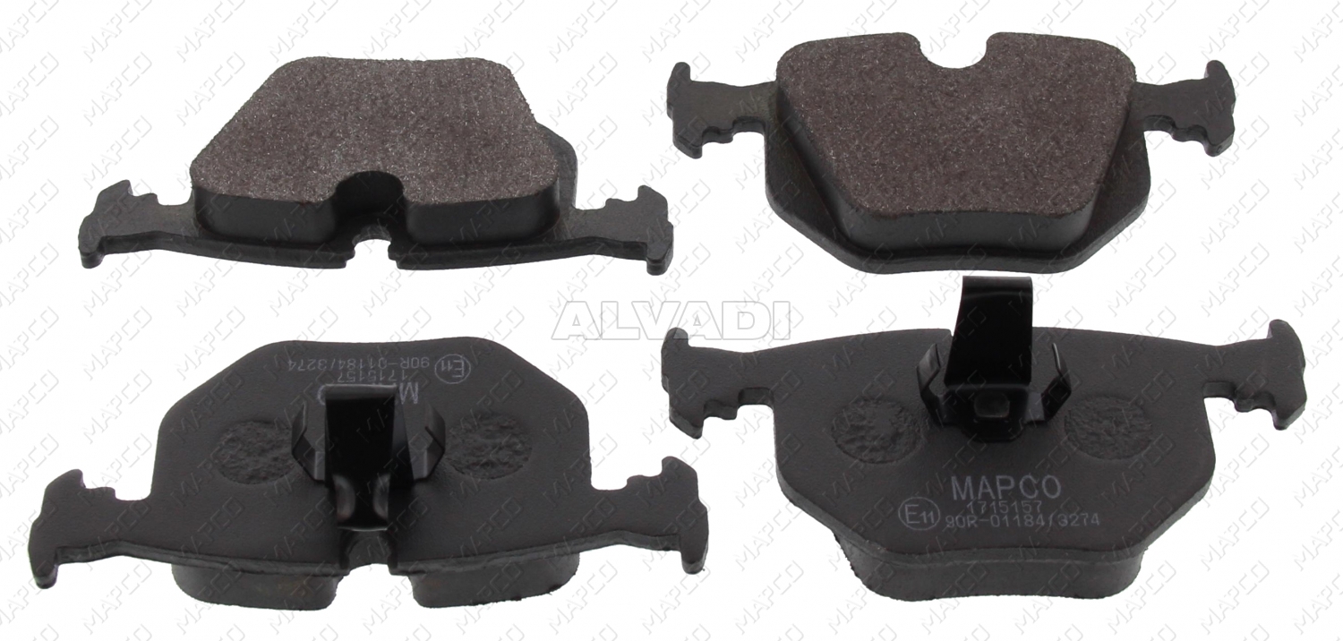 Brake Pad Set, disc brake MAPCO 6774 for HYUNDAI SONATA (NF) AL17845628