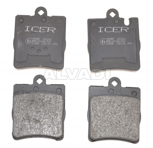 Brake pads ICER 181312 for HYUNDAI SONATA (NF) AL30916281 alvadi.ee