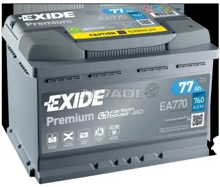 Batterie de démarrage EXIDE EA770