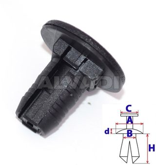 Pin for Ford THUNDERBIRD 09.1979-12.1982 - alvadi.co.uk