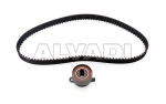 Pulley kit with timing belt