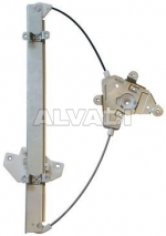 Electric window lift without motor