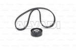 Pulley kit with timing belt